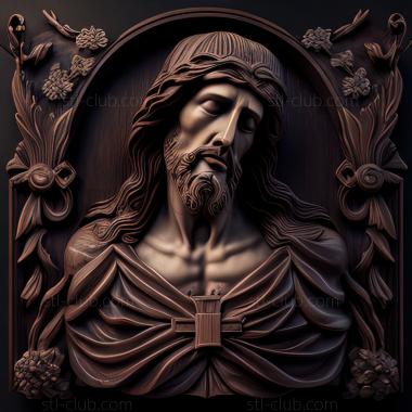 3D model st jesus (STL)